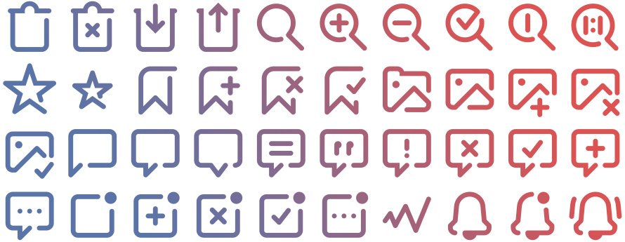 40 Free Tidee Basic vol.02 icons