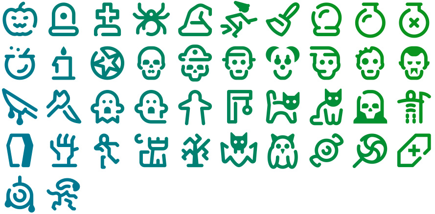 42 Free Tidee Halloween icons